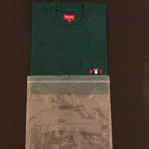 Supreme Night Green Playboy Tee